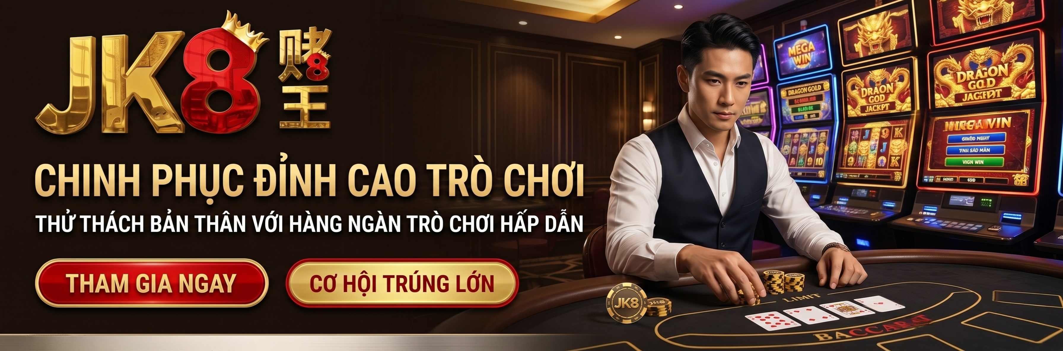 Nhà cái JK8 với hàng loạt game hấp dẫn