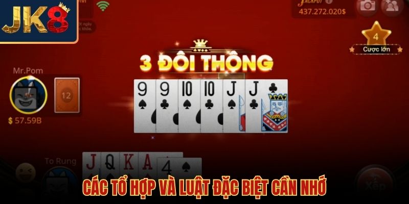 Cách chơi bài tiến lên cùng tổ hợp quyền lực