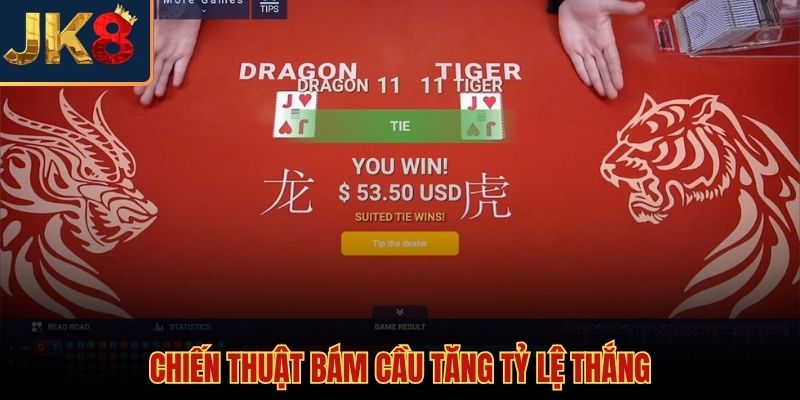Chiến thuật kỷ luật soi cầu rồng hổ JK8 hiệu quả