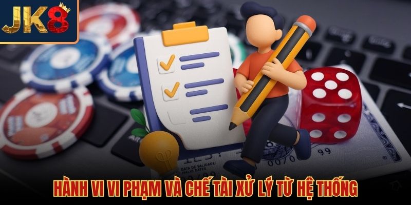 Chế tài xử lý gian lận dựa theo điều khoản sử dụng
